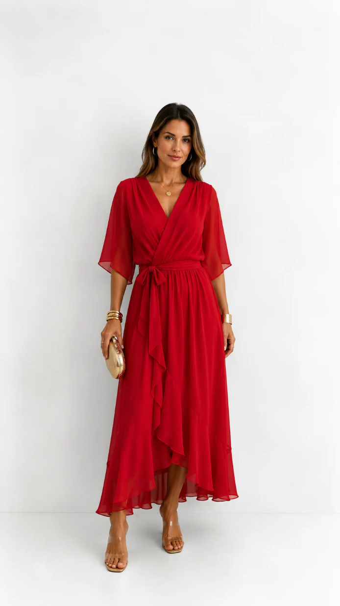 ABITO IN CHIFFON PER DONNE