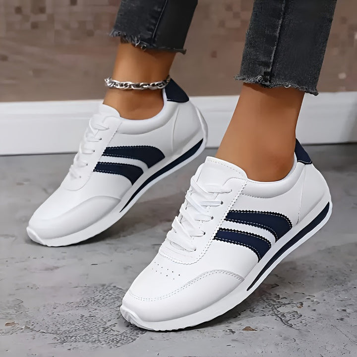 Lucienne — Sneakers bianche sportive eleganti e confortevoli