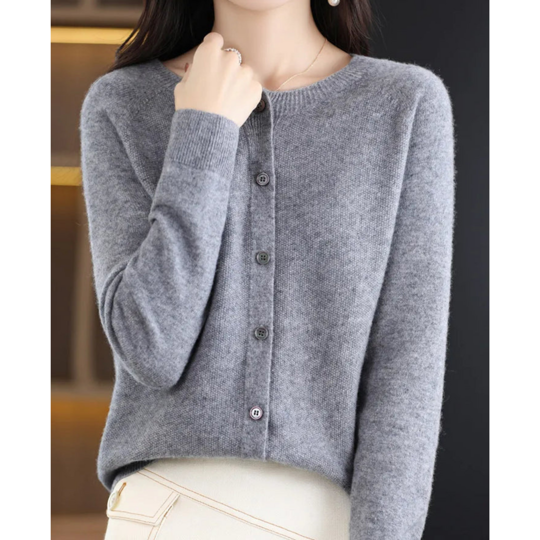 Amelia | Cardigan in Cashmere per Donna