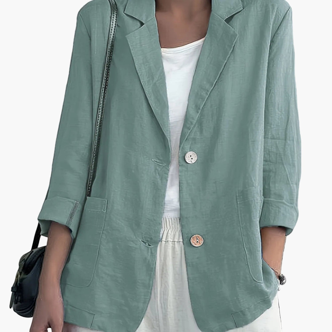 Giacca blazer casual elegante da donna a maniche lunghe stile urbano