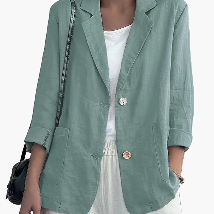 Giacca blazer casual elegante da donna a maniche lunghe stile urbano