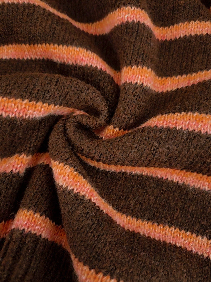 Céliane | Cardigan a righe in maglia chic