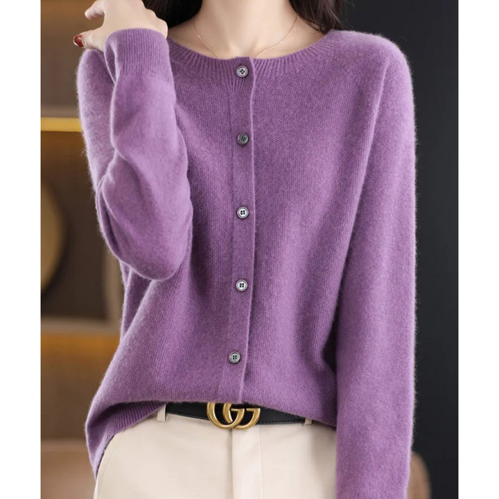Amelia | Cardigan in Cashmere per Donna