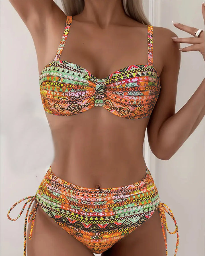 Jada - Set di Bikini con Stampa Tribale