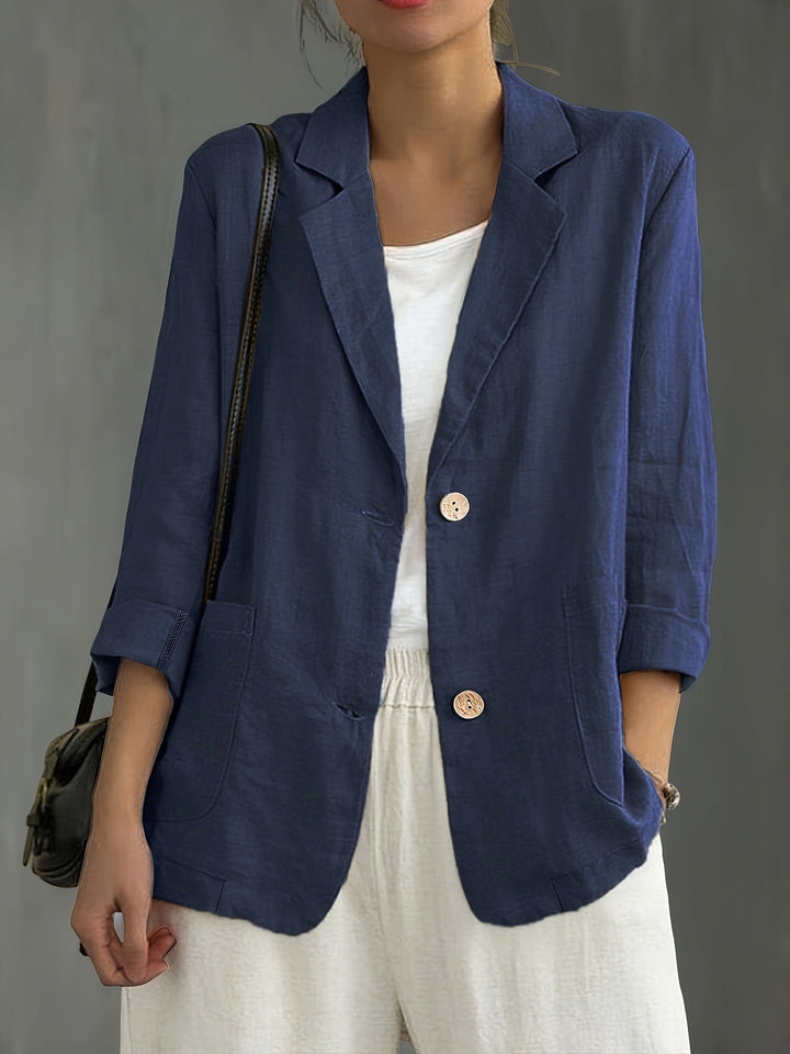 Giacca blazer casual elegante da donna a maniche lunghe stile urbano