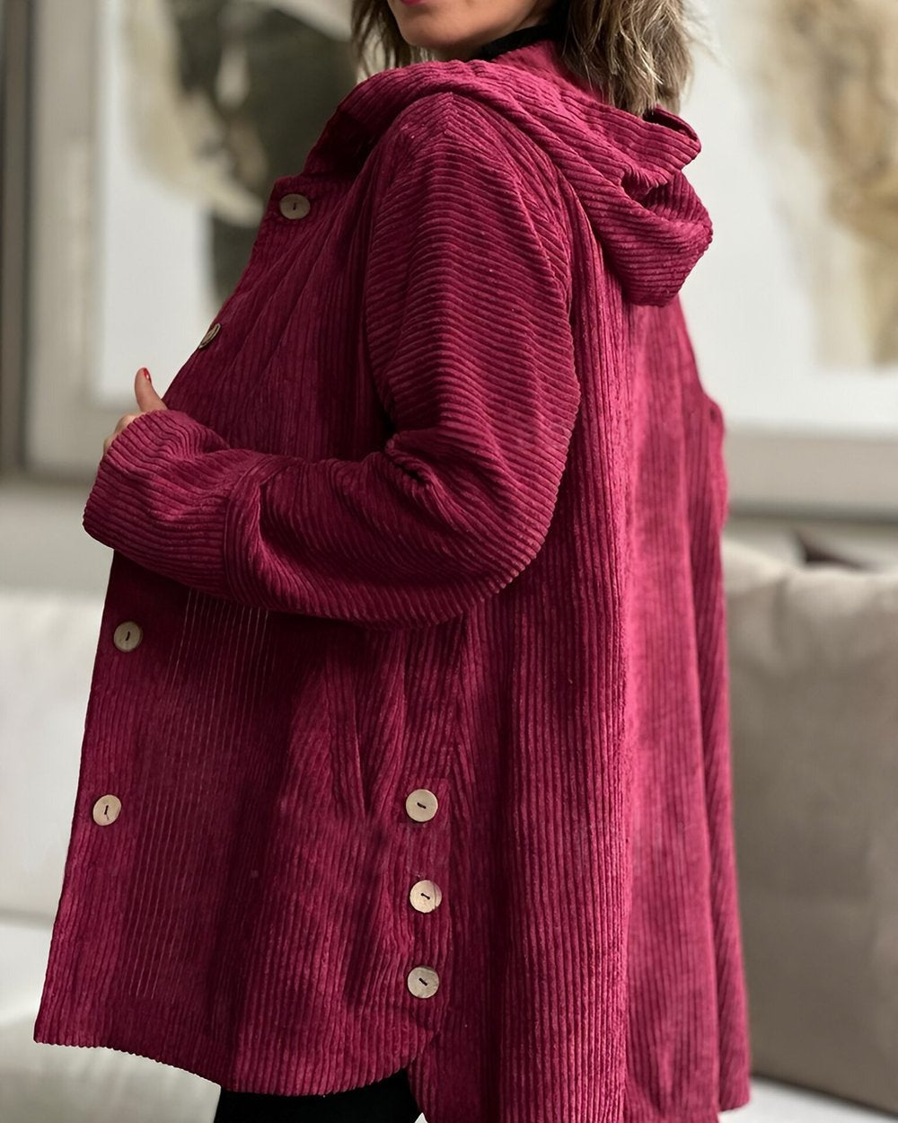Cordia | Giacca con Cappuccio Confortevole da Donna