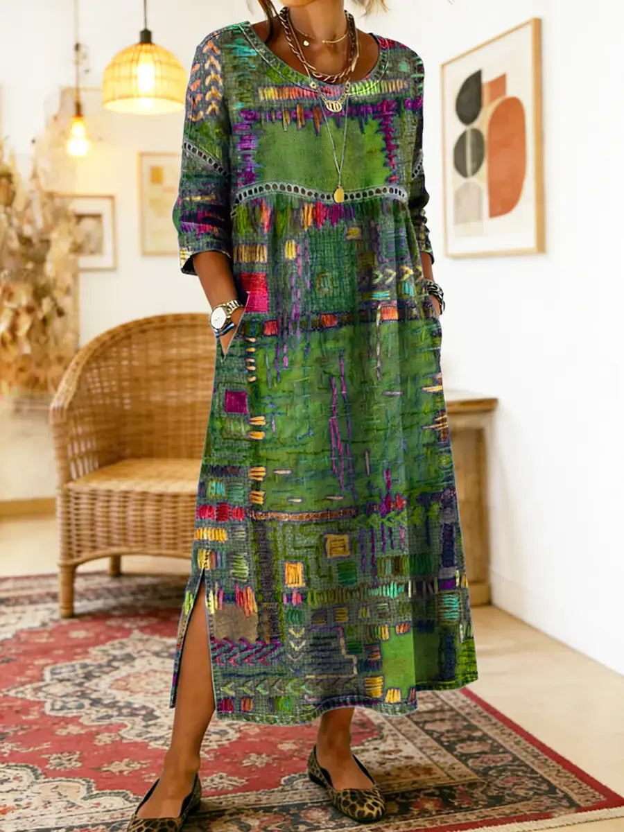 Manuela | Abito Patchwork