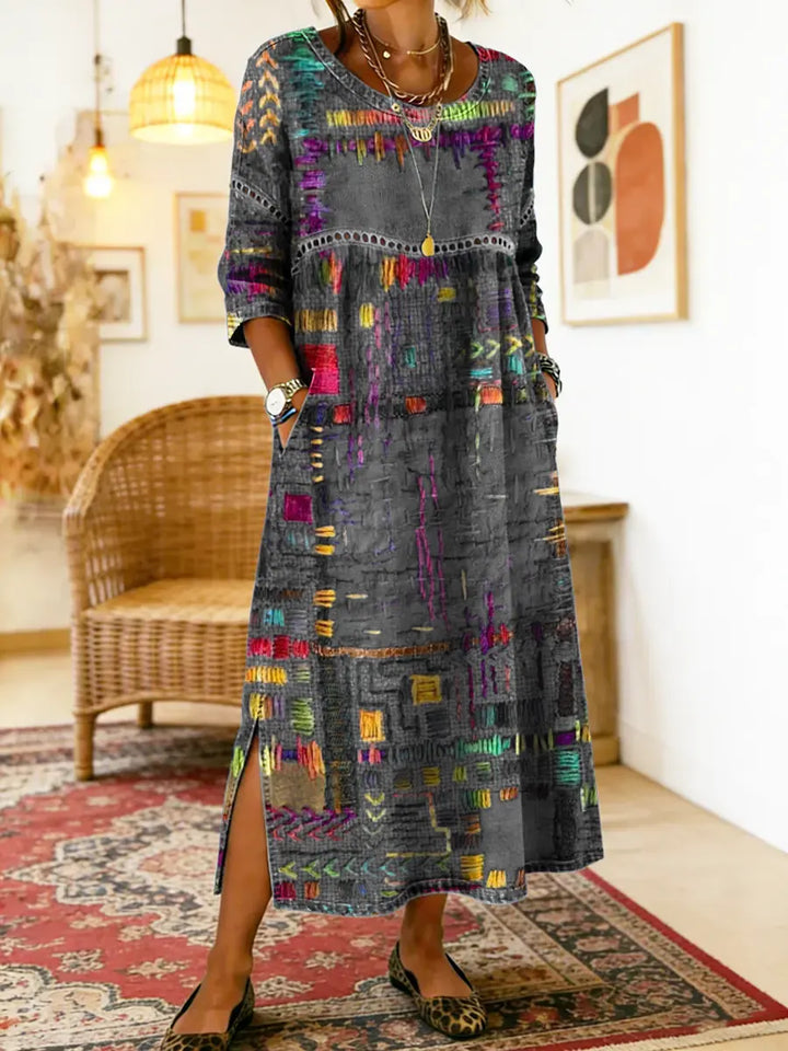 Manuela | Abito Patchwork