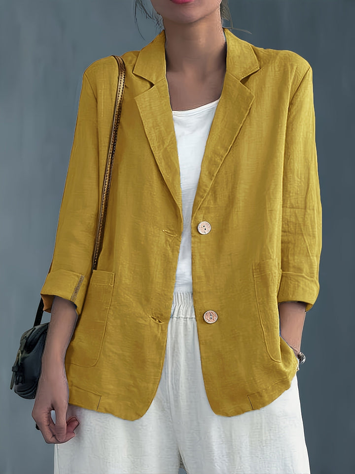 Giacca blazer casual elegante da donna a maniche lunghe stile urbano