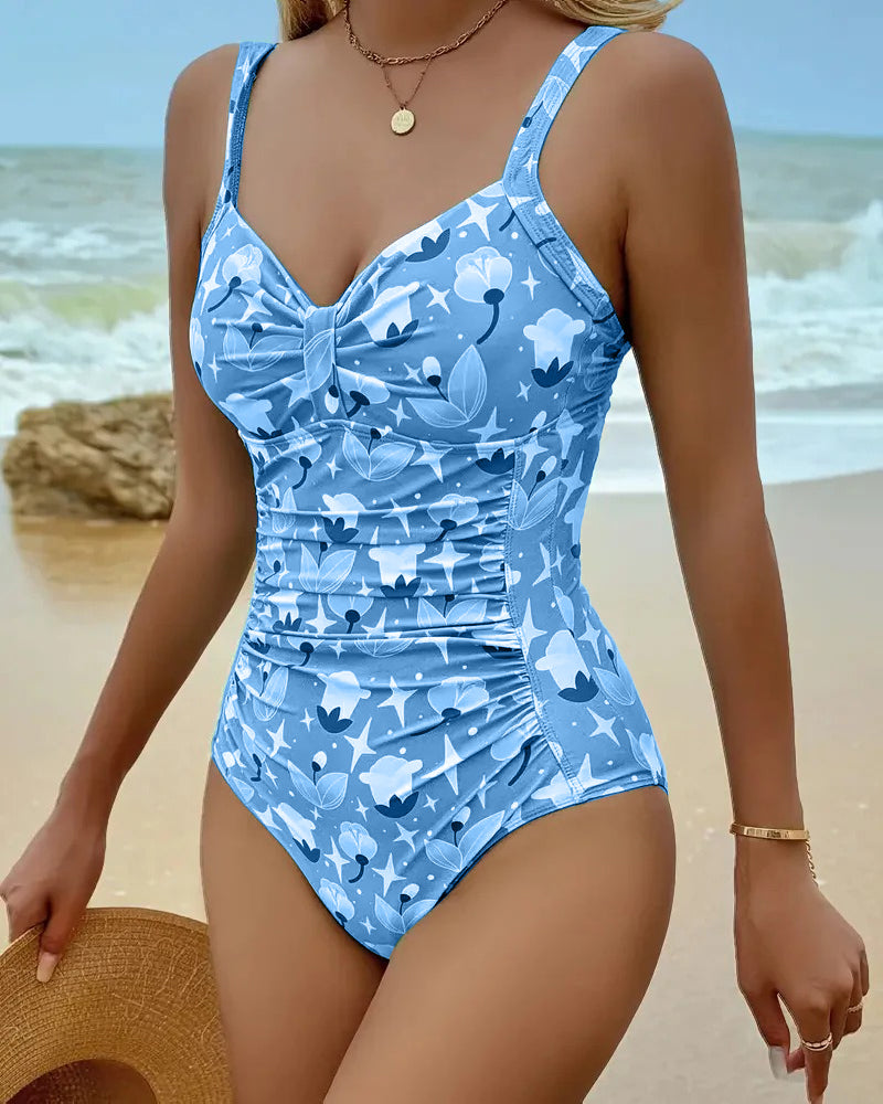 Clara | Tankini Stampato a Un Pezzo