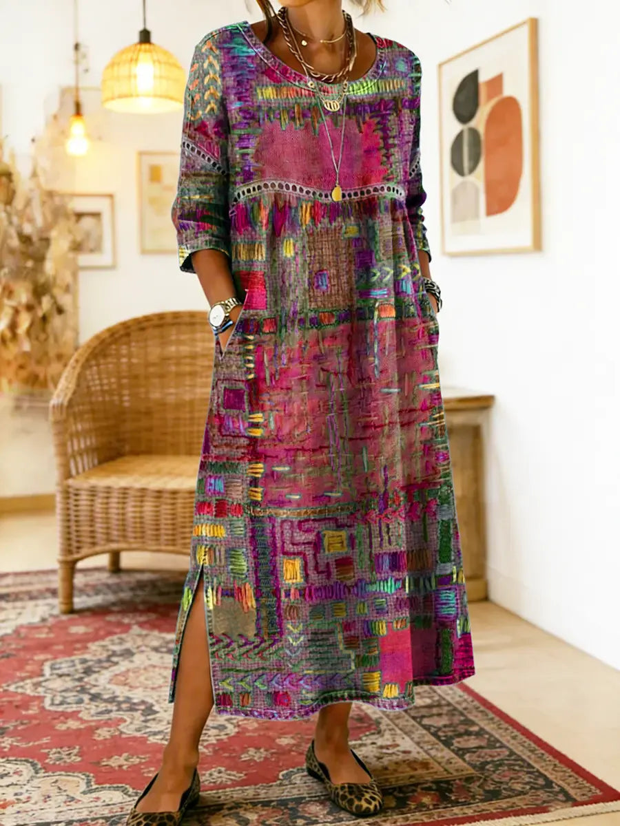 Manuela | Abito Patchwork