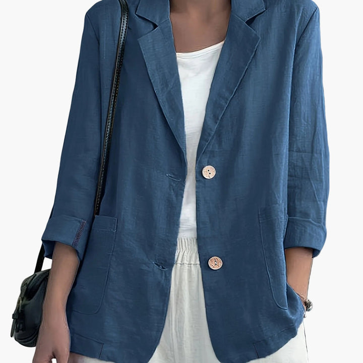 Giacca blazer casual elegante da donna a maniche lunghe stile urbano