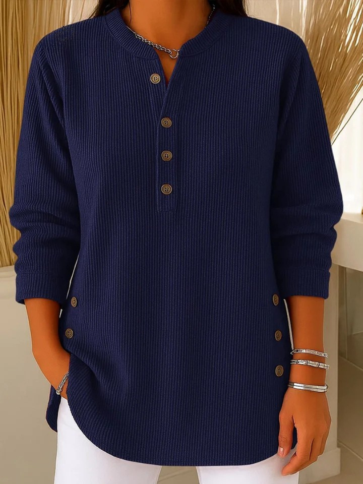 Nieves | Tunica Button Henley