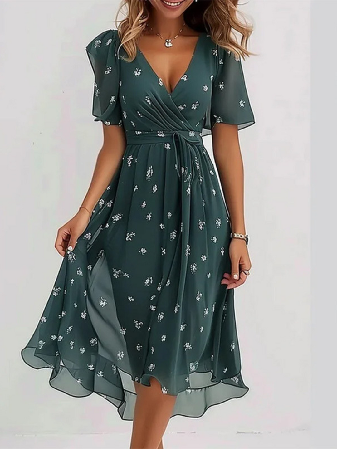 LAVINA – Abito Midi Boho Vivace