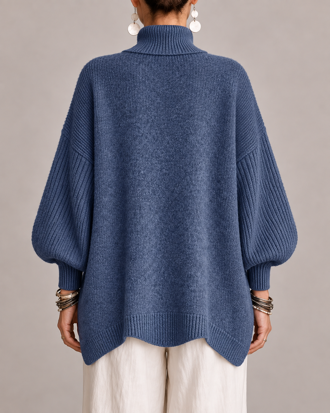 Pull Col Roulé Oversize Pauline
