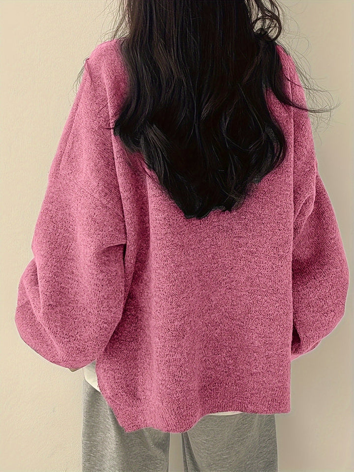 MAGLIONE COL RONDO PER DONNE