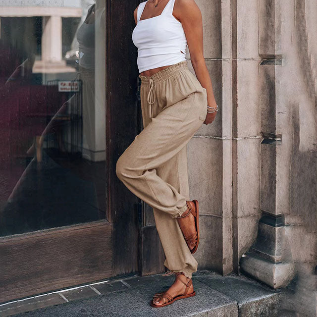 Kaeli – Pantaloni Eleganti con Corda