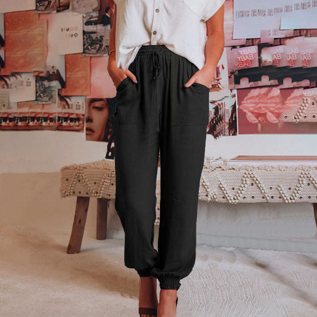 Kaeli – Pantaloni Eleganti con Corda
