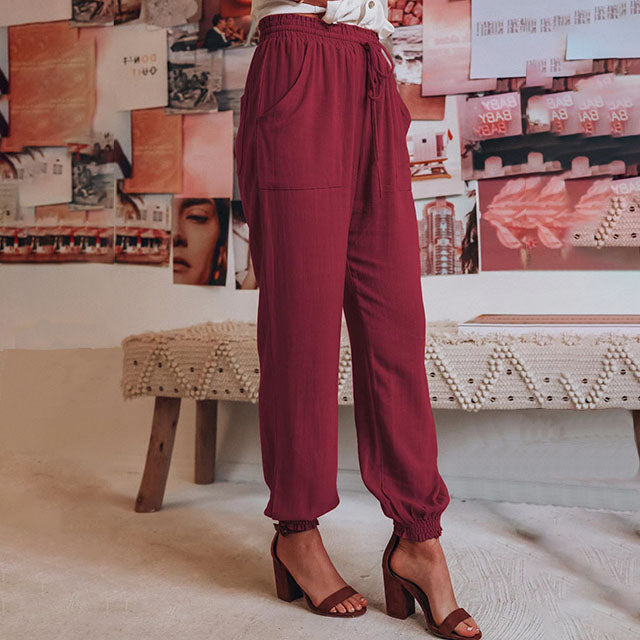Kaeli – Pantaloni Eleganti con Corda