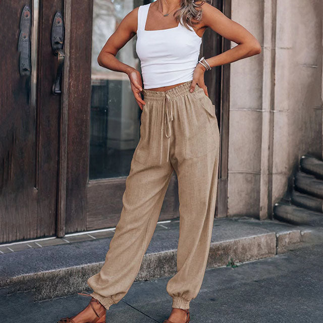 Kaeli – Pantaloni Eleganti con Corda
