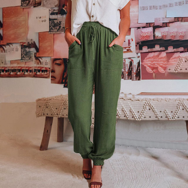 Kaeli – Pantaloni Eleganti con Corda