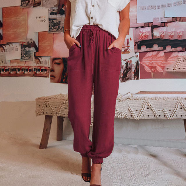 Kaeli – Pantaloni Eleganti con Corda
