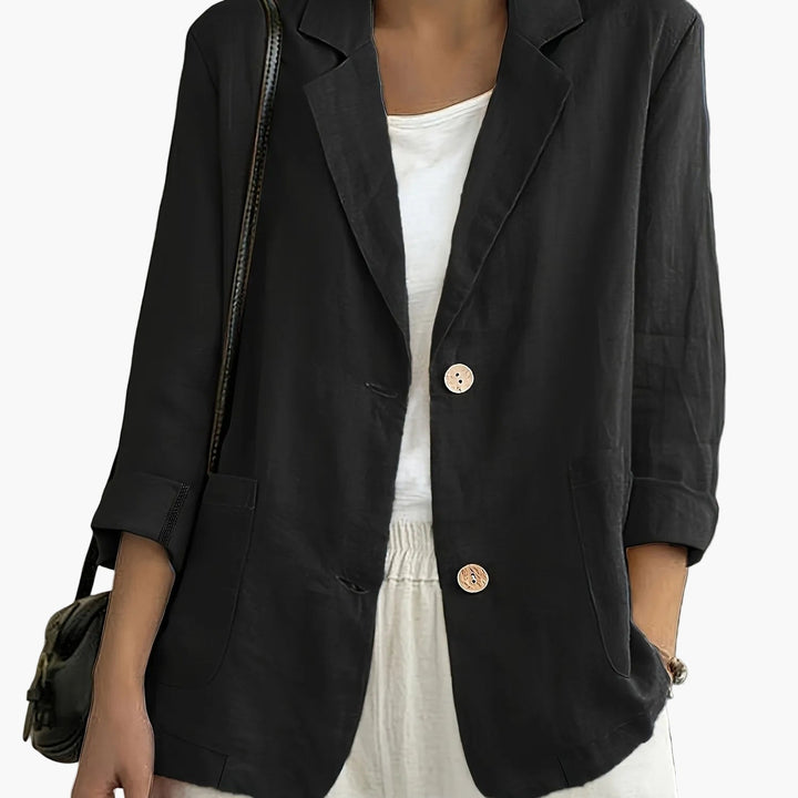 Giacca blazer casual elegante da donna a maniche lunghe stile urbano