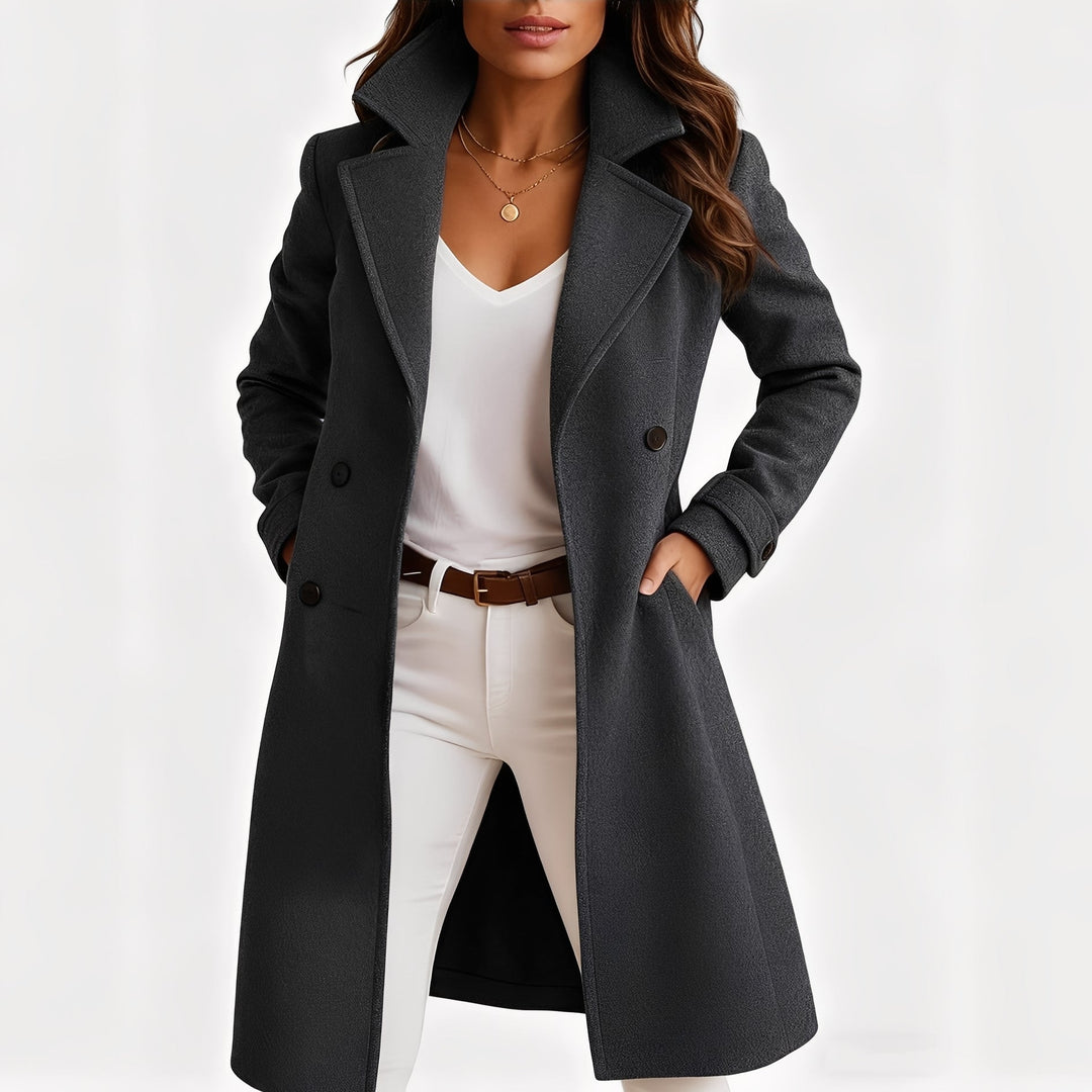 Camille - Cappotto elegante con tasche per donna