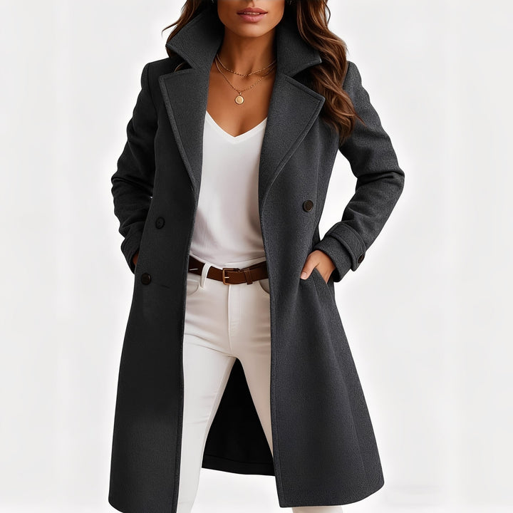 Camille - Cappotto elegante con tasche per donna