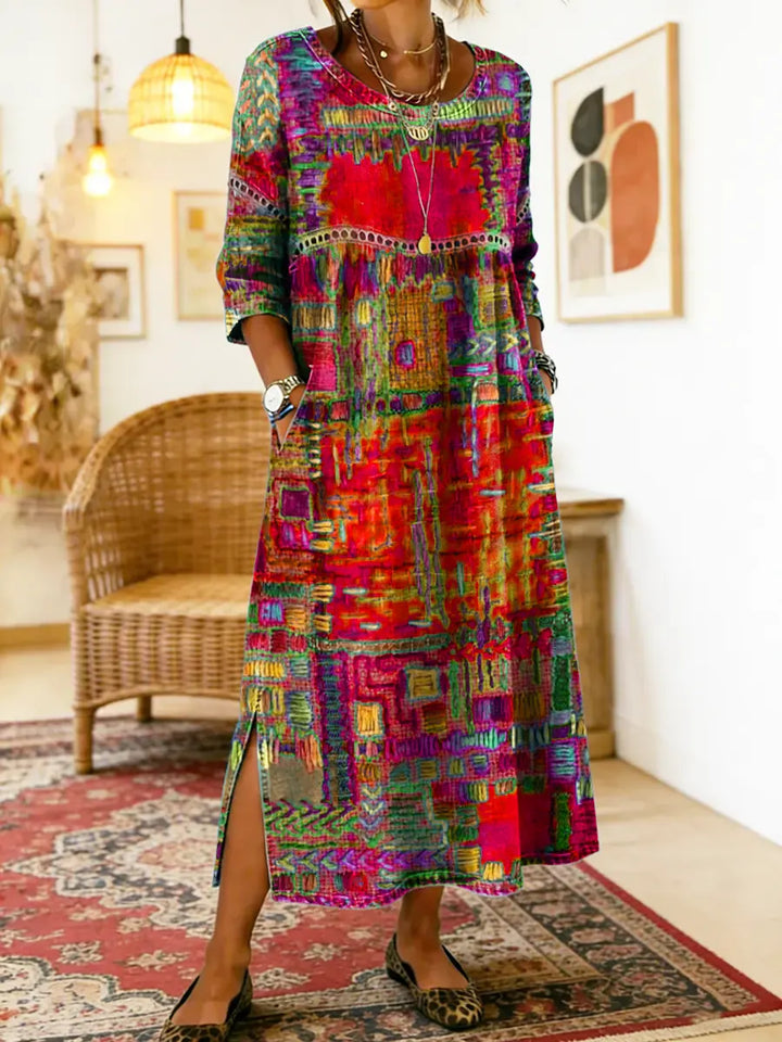 Manuela | Abito Patchwork