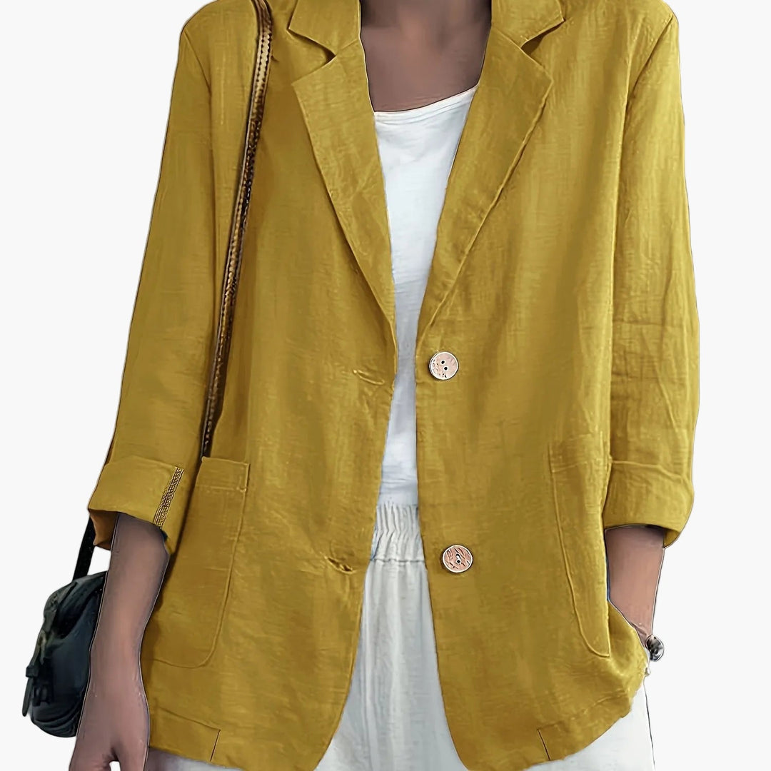 Giacca blazer casual elegante da donna a maniche lunghe stile urbano