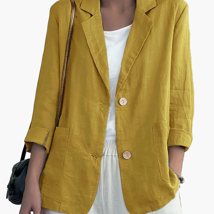 Giacca blazer casual elegante da donna a maniche lunghe stile urbano