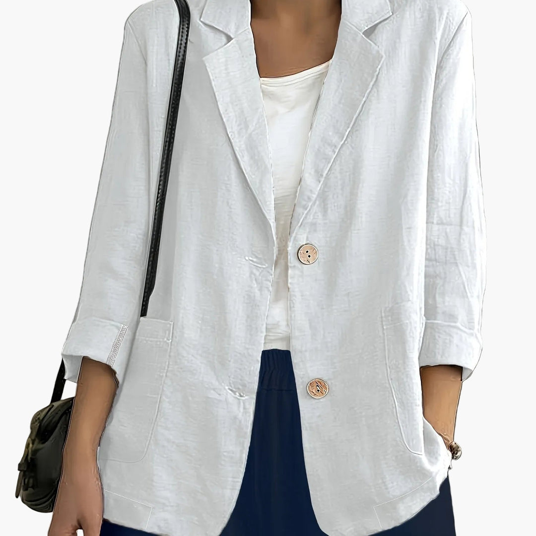 Giacca blazer casual elegante da donna a maniche lunghe stile urbano