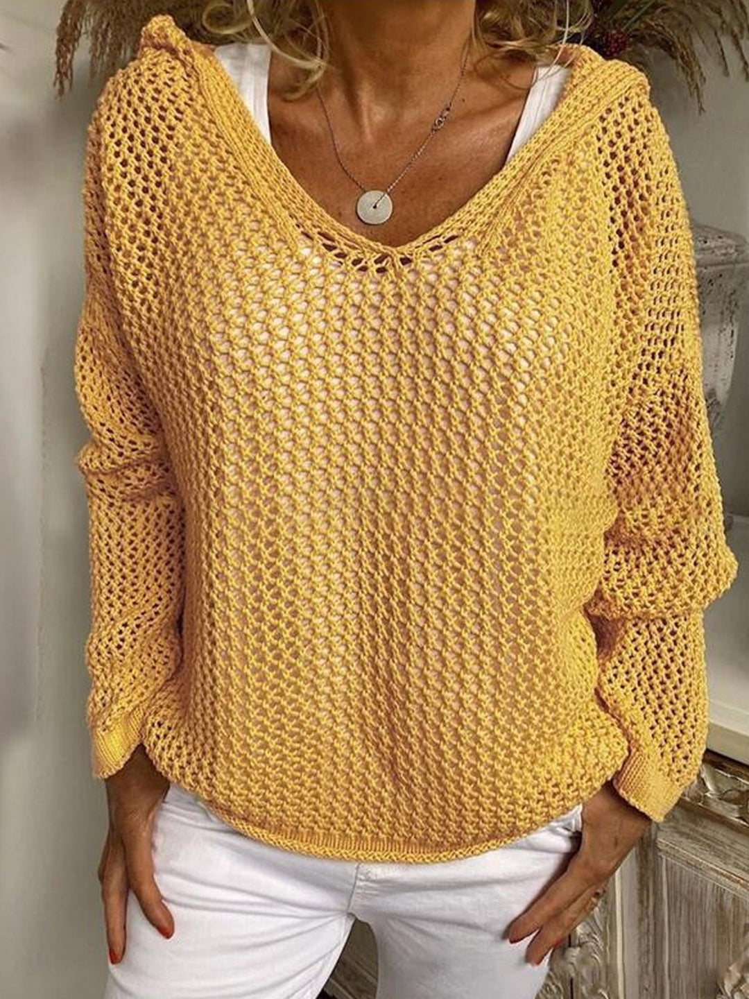 Delyne - Maglione in Maglia Loose Fit