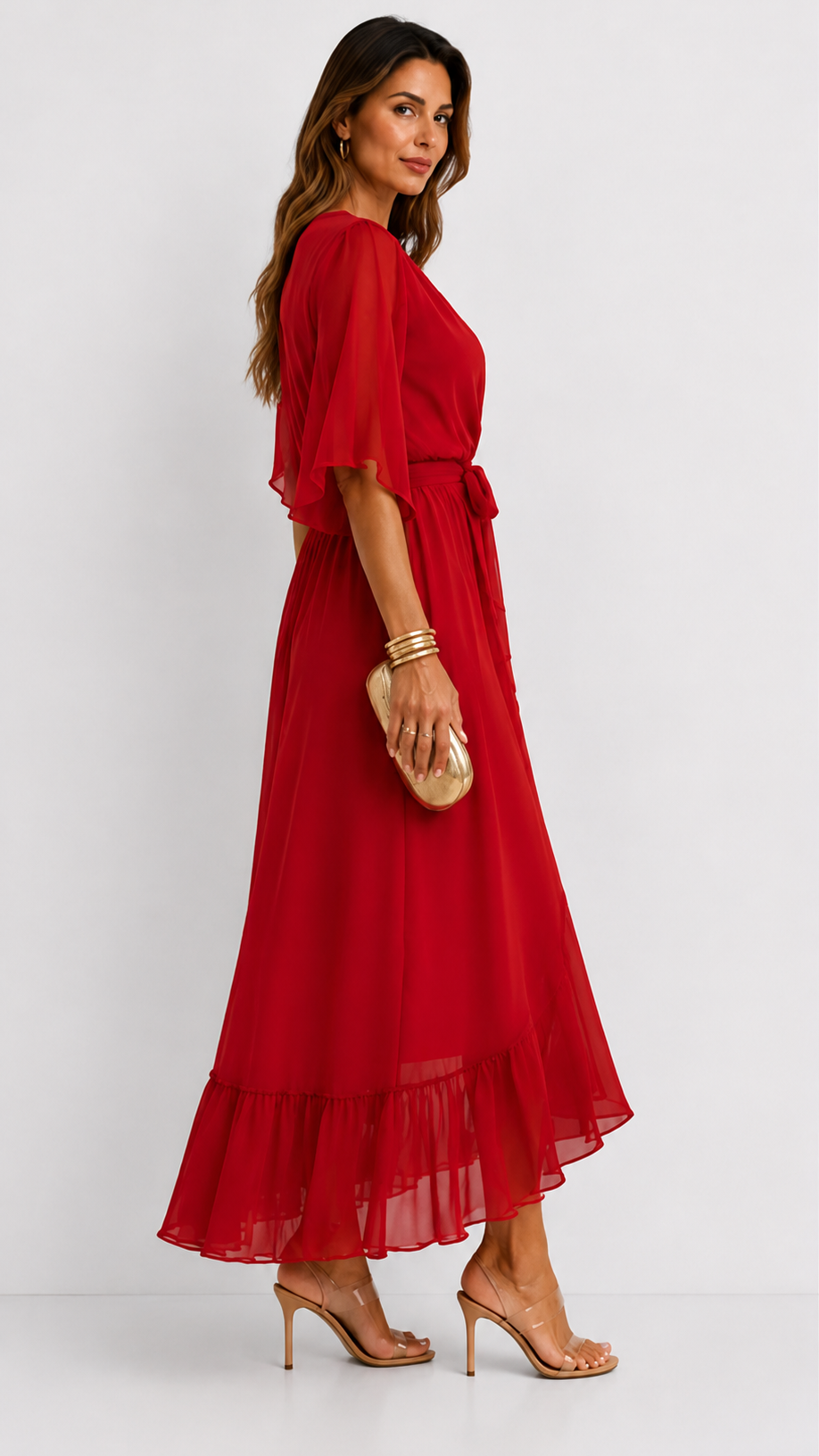ABITO IN CHIFFON PER DONNE