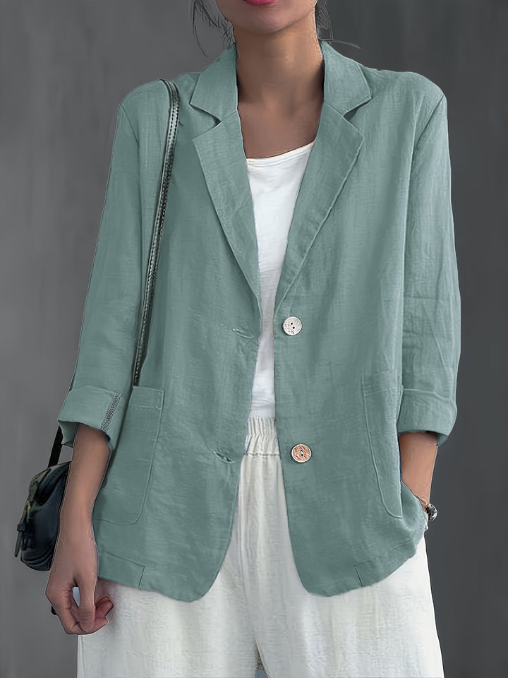 Giacca blazer casual elegante da donna a maniche lunghe stile urbano