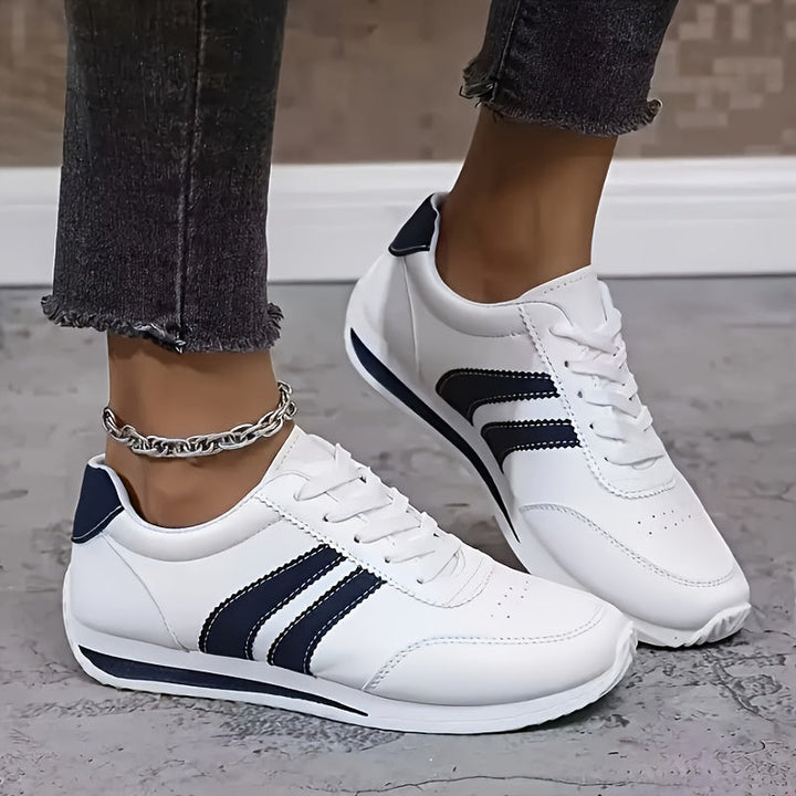 Lucienne — Sneakers bianche sportive eleganti e confortevoli