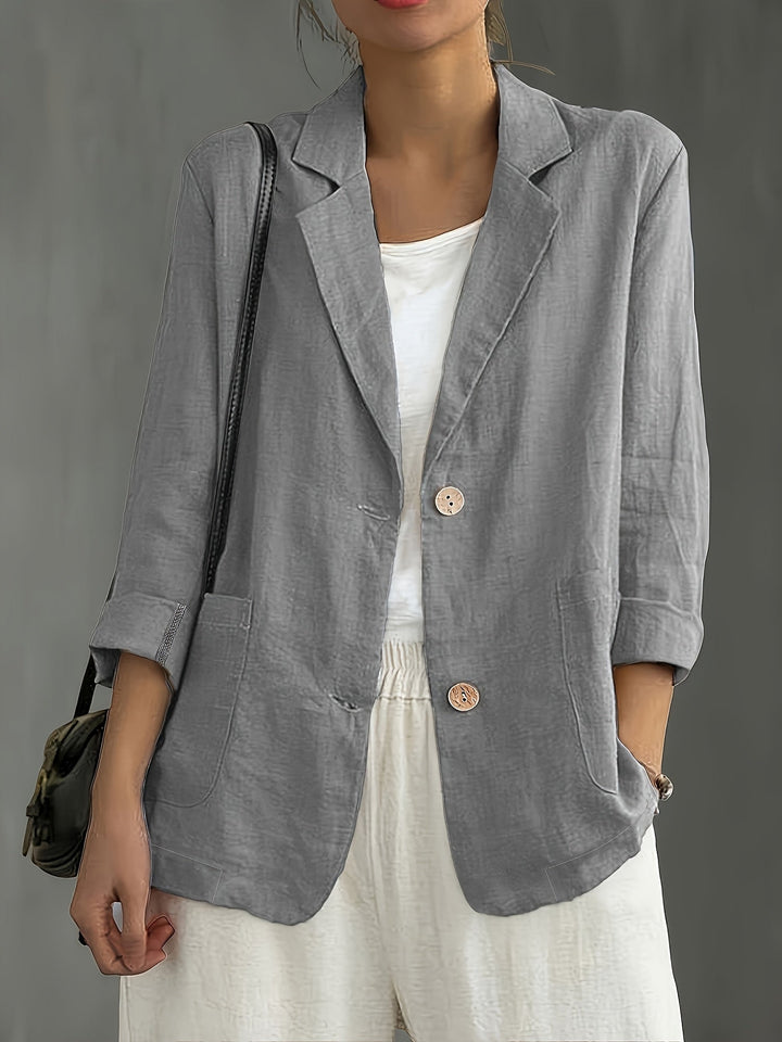 Giacca blazer casual elegante da donna a maniche lunghe stile urbano