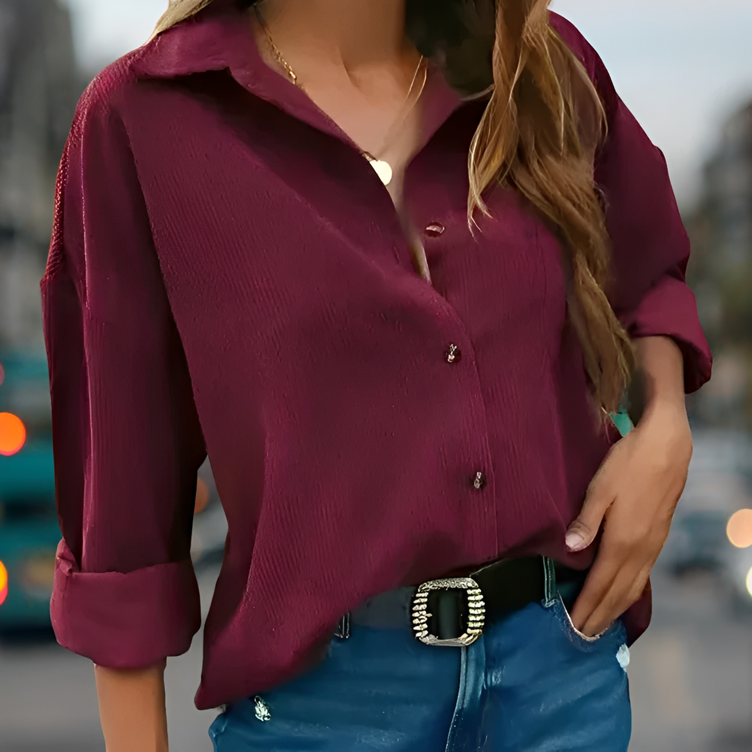 Wendela - Blusa elegante a taglio ampio