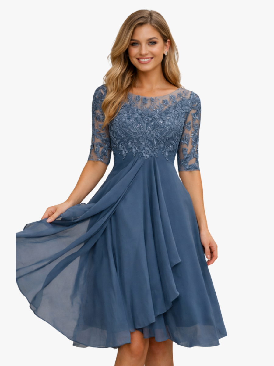 BELLUCCI MILANO | ABITO MIDI IN TULLE CON PIZZO PER DONNE