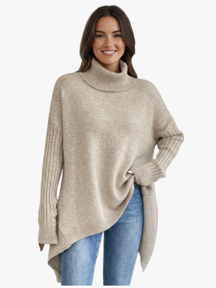 MAGLIONE A COLLO ALTO PER DONNE