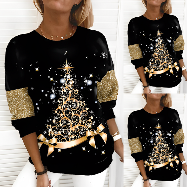 Polo | Maglione di Natale con motivo albero