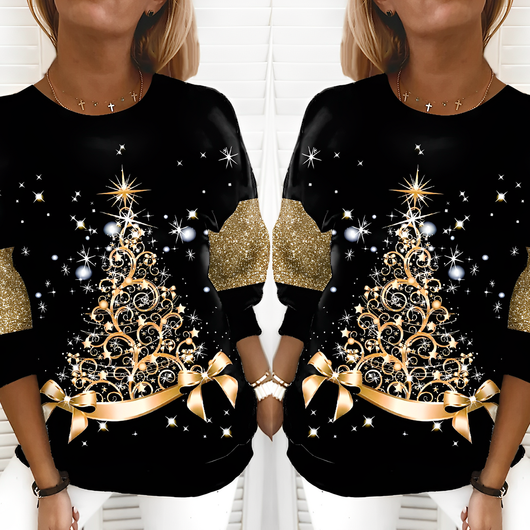 Polo | Maglione di Natale con motivo albero