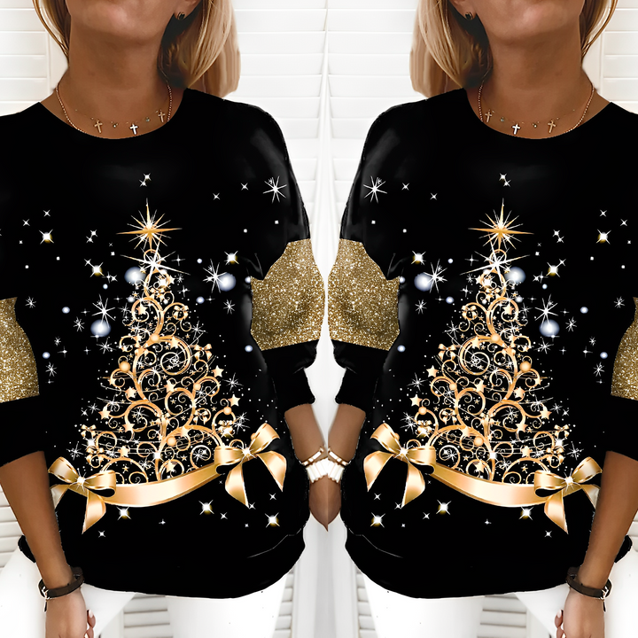 Polo | Maglione di Natale con motivo albero
