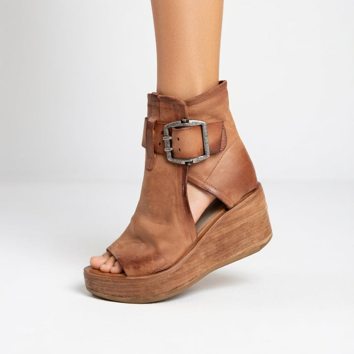 Francesca™ — Stivali chic con zeppa aperta
