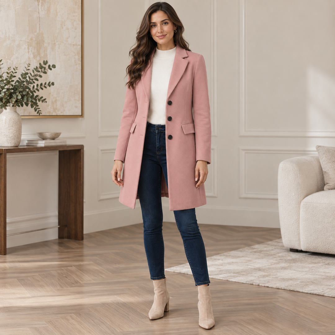 CAPPOTTO MEZZO LUNGO ADATTATO PER DONNE