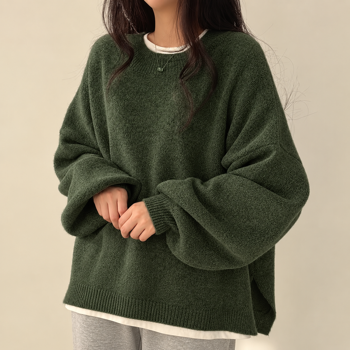 MAGLIONE COL RONDO PER DONNE