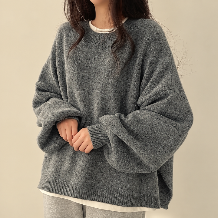 MAGLIONE COL RONDO PER DONNE