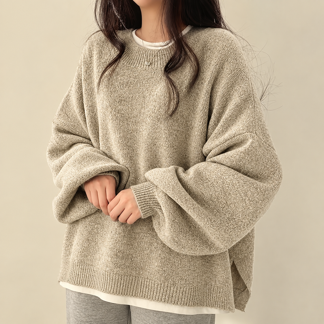 MAGLIONE COL RONDO PER DONNE