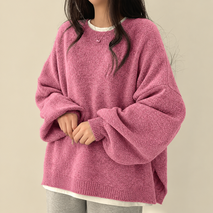 MAGLIONE COL RONDO PER DONNE